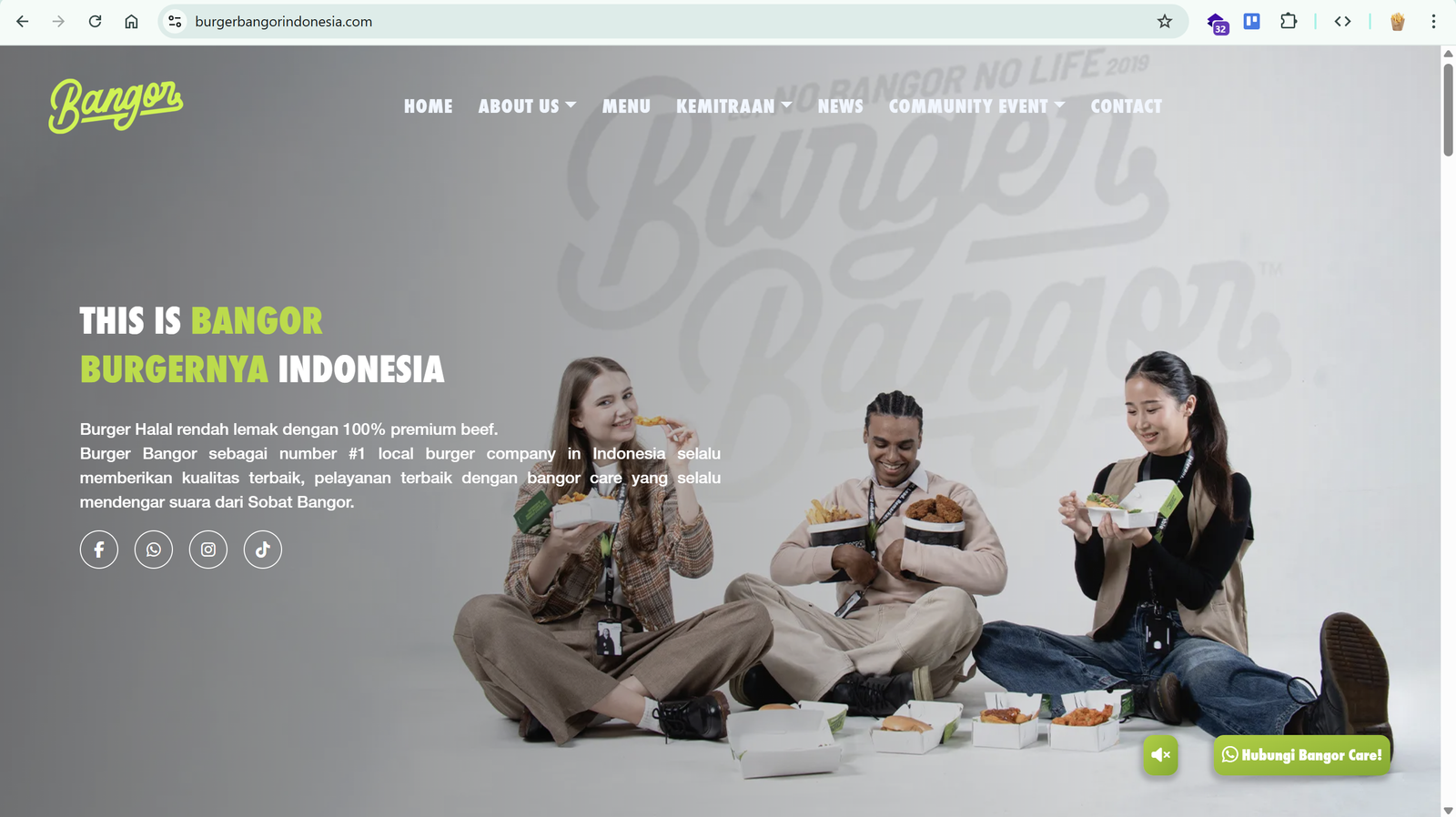 website burger bangor indonesia